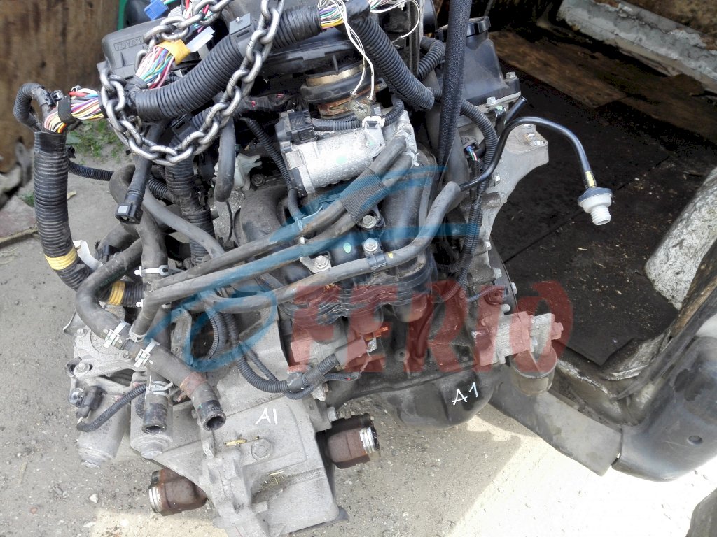 Двигатель для Toyota Passo (DBA-KGC15) 2009 1.0 (1KR-FE 71hp) 4WD AT