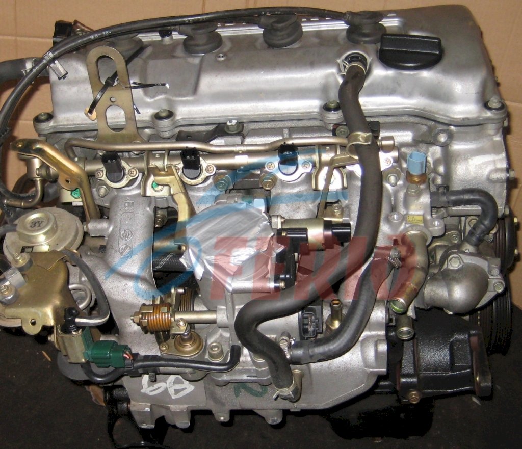 Двигатель (с навесным) для Nissan Almera (N15) 1.6 (GA16DE 90hp) FWD AT