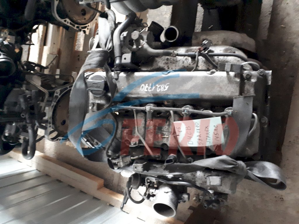 Двигатель (с навесным) для Kia Bongo (PU rest) 2.5d (D4CB 133hp) RWD MT
