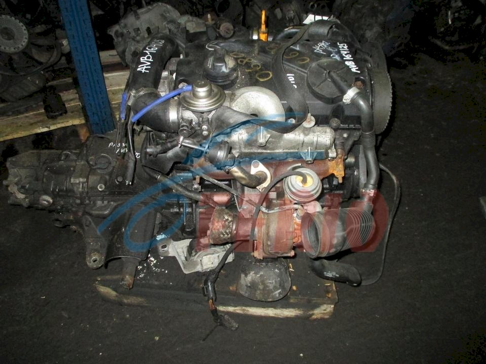 Двигатель (с навесным) для Volkswagen Passat (B5+) 2005 1.9d (AVB 100hp) FWD MT