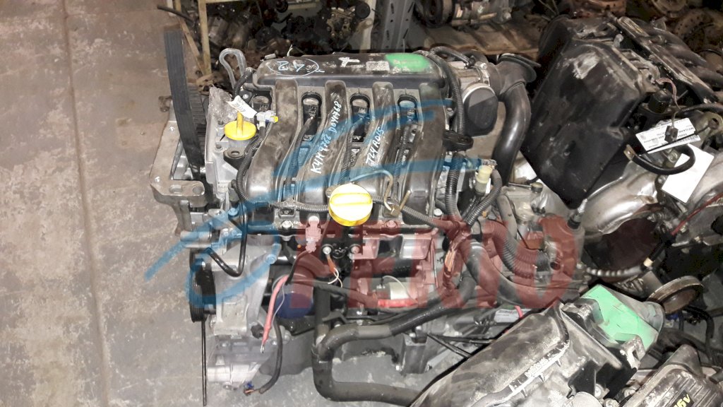 Двигатель для Renault Megane (BZ) 1.6 (K4M 838 106hp) FWD MT