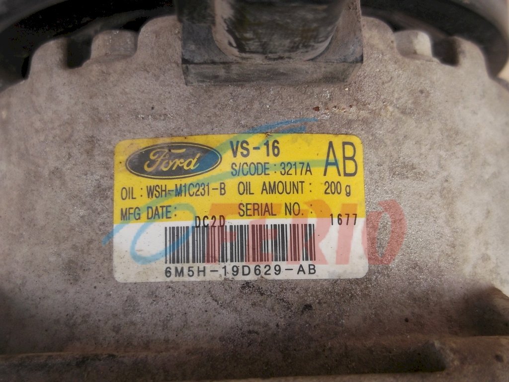 Компрессор кондиционера для Ford Focus (DA_) 2011 1.8 (QQDA 125hp) FWD MT