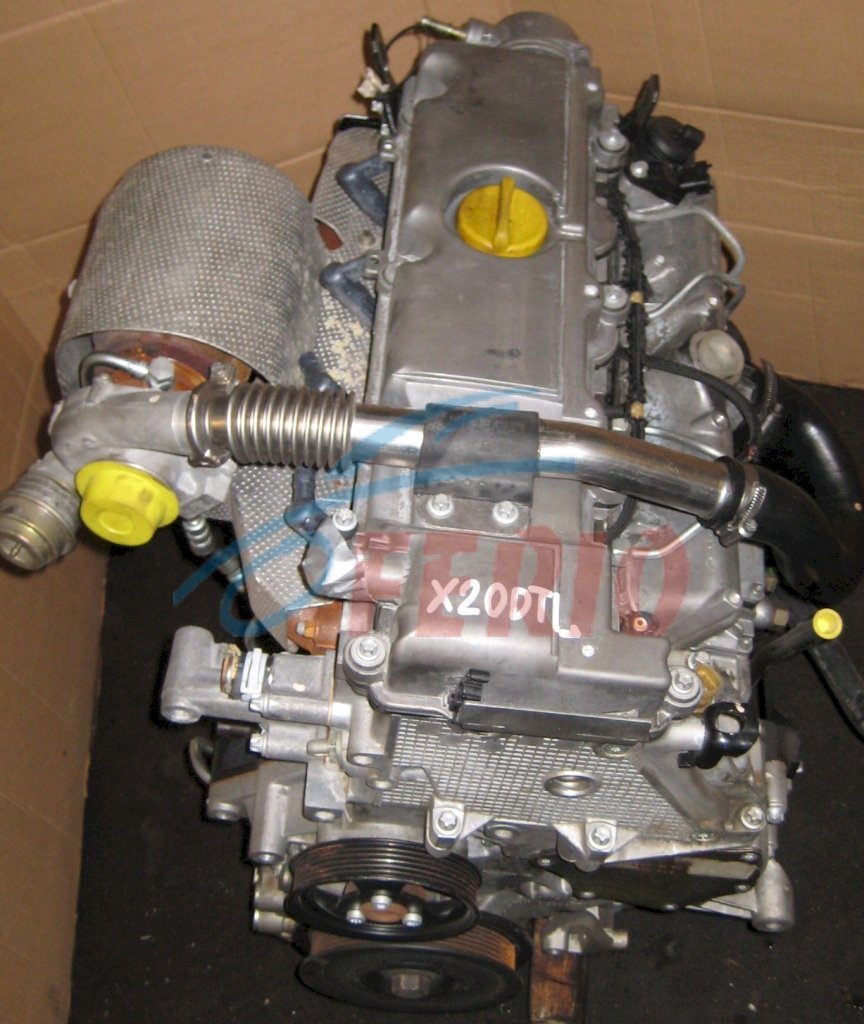 Двигатель (с навесным) для Opel Astra (G F69) 2001 2.0d (X20DTL 82hp) FWD MT
