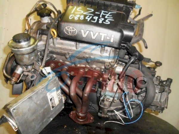 Двигатель (с навесным) для Toyota Yaris (SCP10) 2000 1.0 (1SZ-FE 68hp) FWD MT