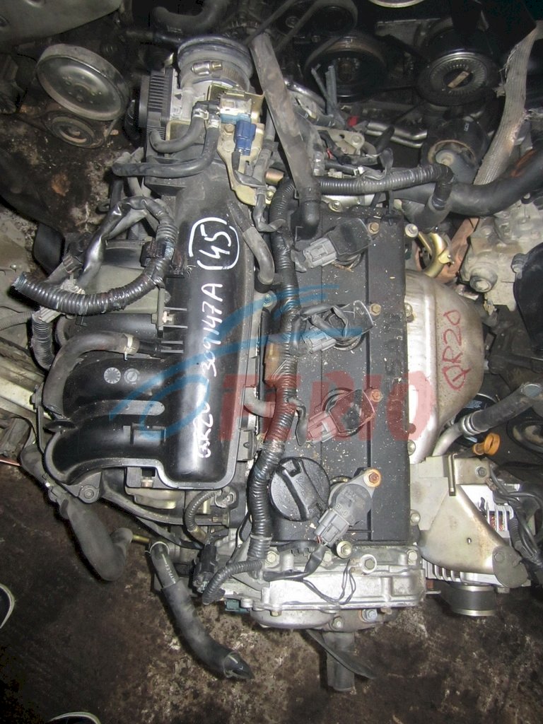 Двигатель (с навесным) для Nissan Primera (UA-TP12) 2004 2.0 (QR20DE 150hp) FWD CVT