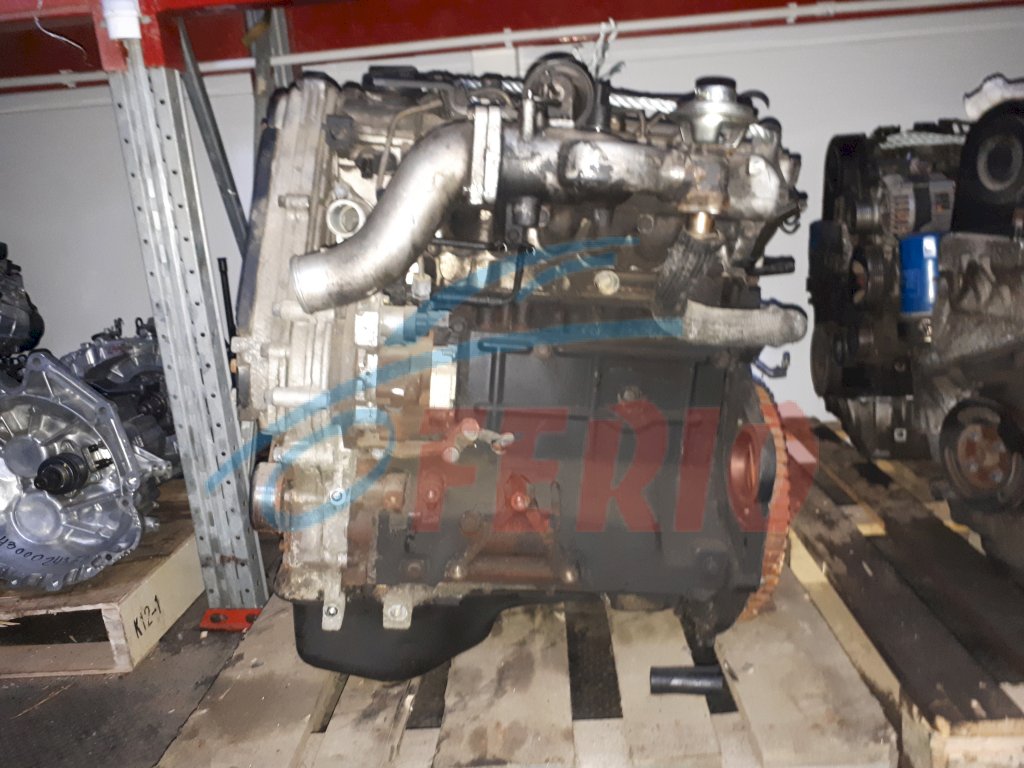 Двигатель (с навесным) для Kia Sorento (BL) 2.5d (D4CB 170hp) RWD MT