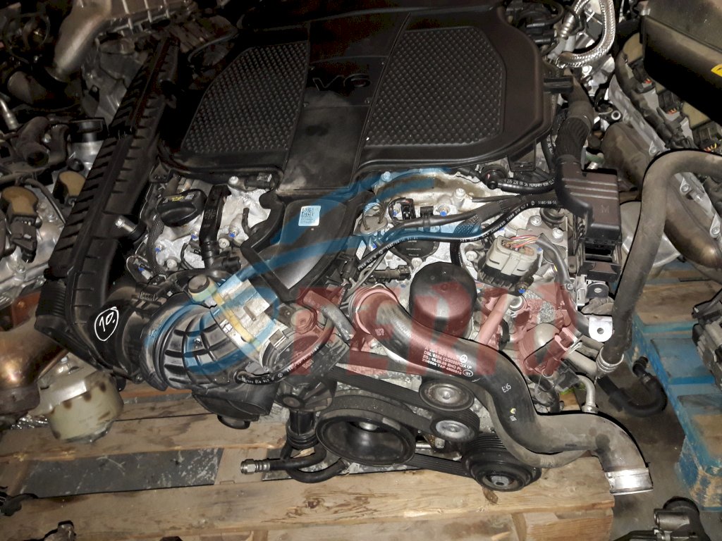 Двигатель (с навесным) для Mercedes-Benz S class (W221) 3.5 (276.950 306hp) 4WD AT