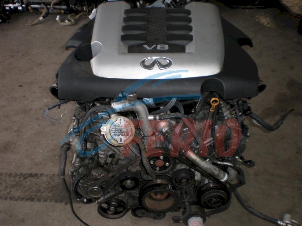 Двигатель (с навесным) для Infiniti FX (S51) 5.0 (VK50VE 400hp) 4WD AT