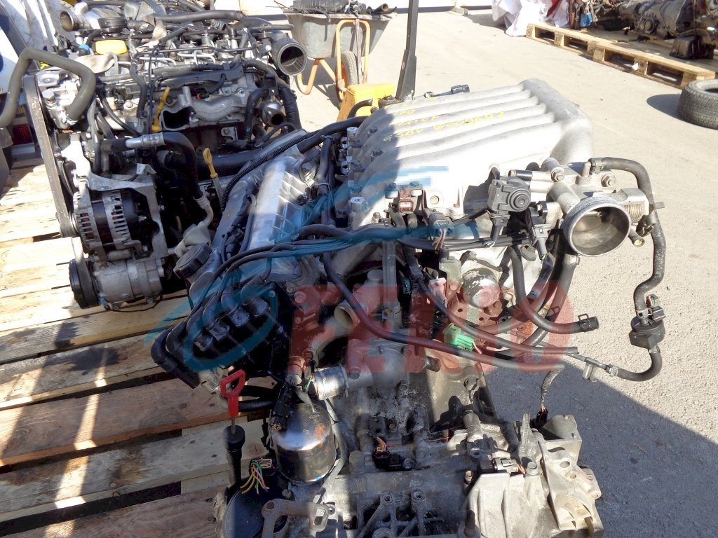Двигатель (с навесным) для Hyundai Sonata (EF) 2004 2.7 (G6BA 172hp) FWD AT
