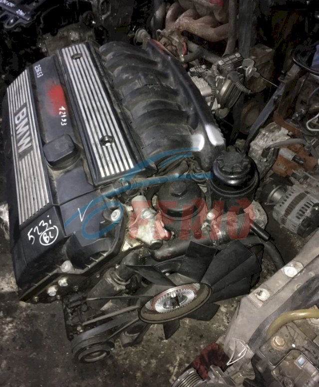 Двигатель (с навесным) для BMW 5er (E39) 2.5 (M52B25 170hp) RWD AT