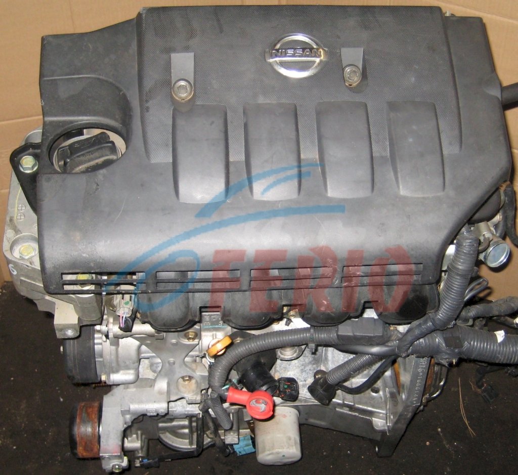 Двигатель (с навесным) для Nissan Tiida (C13) 1.6 (HR16DE 117hp) FWD CVT
