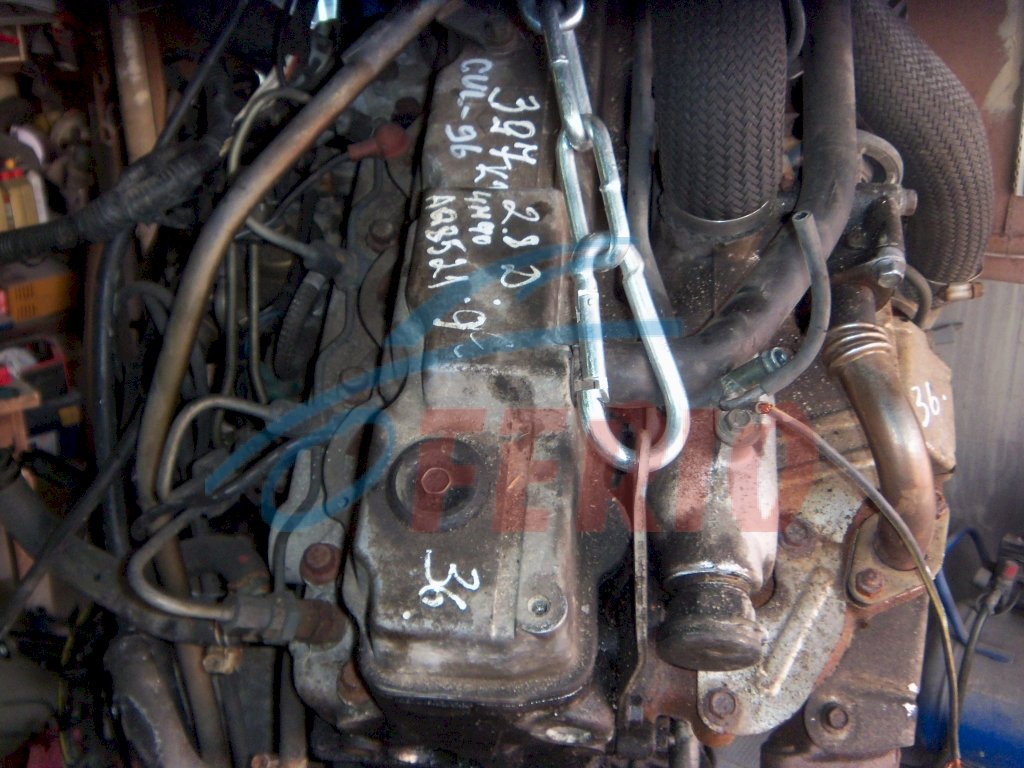 Двигатель (с навесным) для Mitsubishi Delica (PE8W) 1996 2.8d (4M40 140hp) 4WD AT
