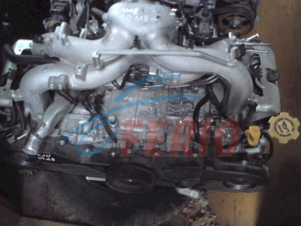 Двигатель (с навесным) для Subaru Outback (BP9) 2.5 (EJ25 165hp) 4WD MT