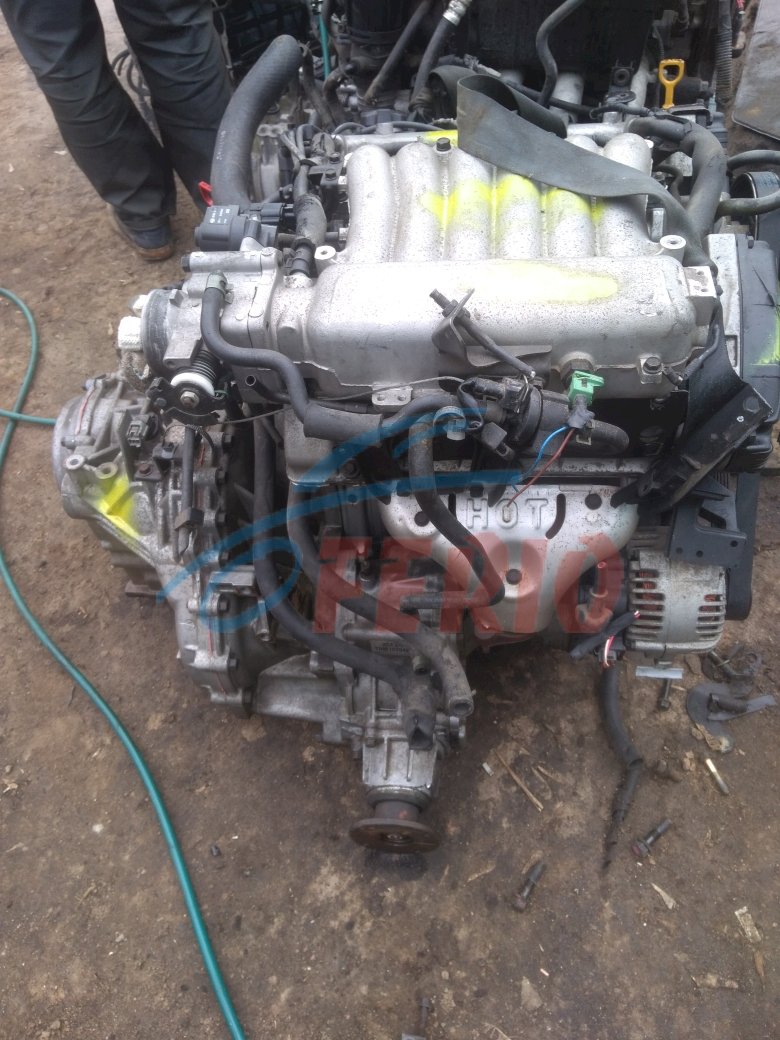 Двигатель (с навесным) для Hyundai Santa Fe (SM) 2.7 (G6BA 173hp) FWD AT