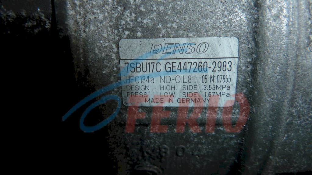 Компрессор кондиционера для BMW 7er (F01) 3.0d (N57D30OL 245hp) RWD AT