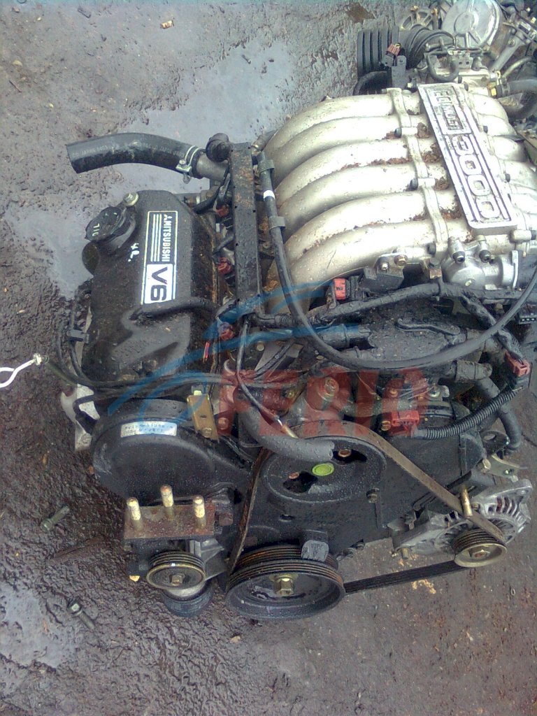 Двигатель для Mitsubishi Pajero (LA-V73W) 3.0 (6G72 180hp) 4WD MT