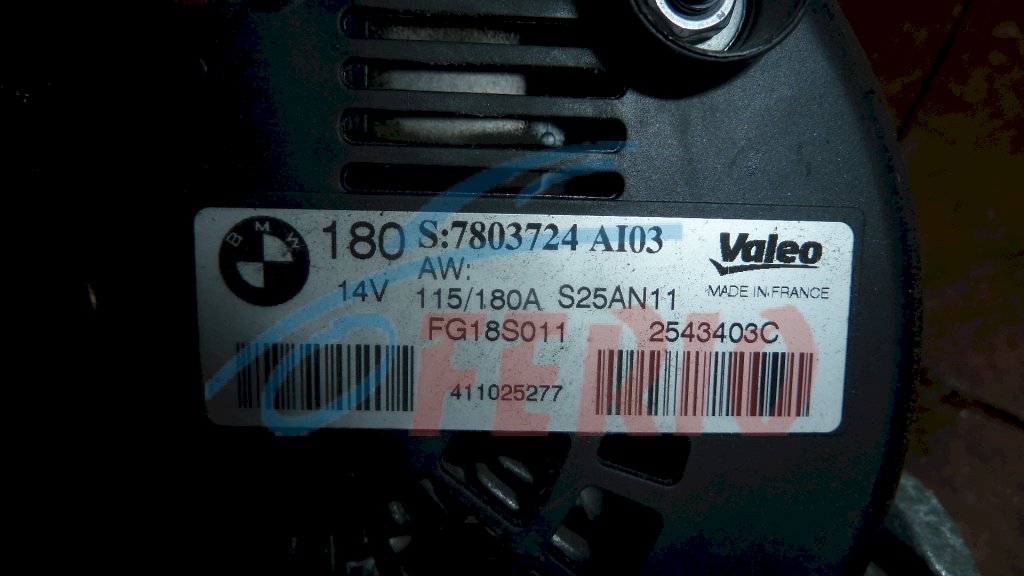 Генератор для BMW X5 (E70) 3.0d (N57D30TOP 306hp) 4WD AT