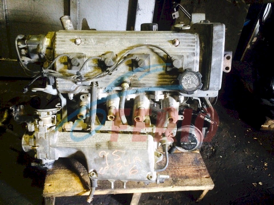 Двигатель (с навесным) для Toyota Carina E (AT190L) 1994 1.6 (4A-FE 99hp) FWD MT