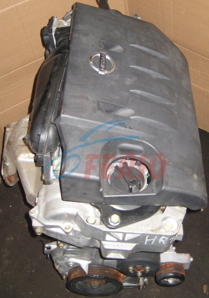 Двигатель (с навесным) для Nissan Tiida (C11) 1.6 (HR16DE 110hp) FWD MT