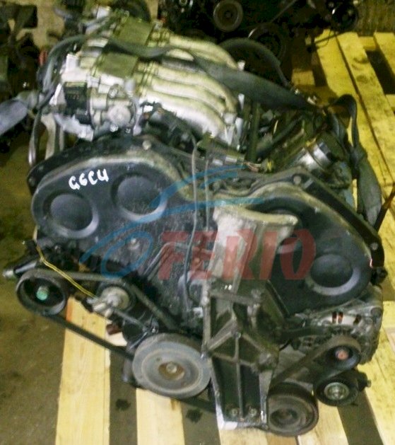 Двигатель (с навесным) для Kia Sorento (BL) 2002 3.5 (G6CU 195hp) 4WD AT