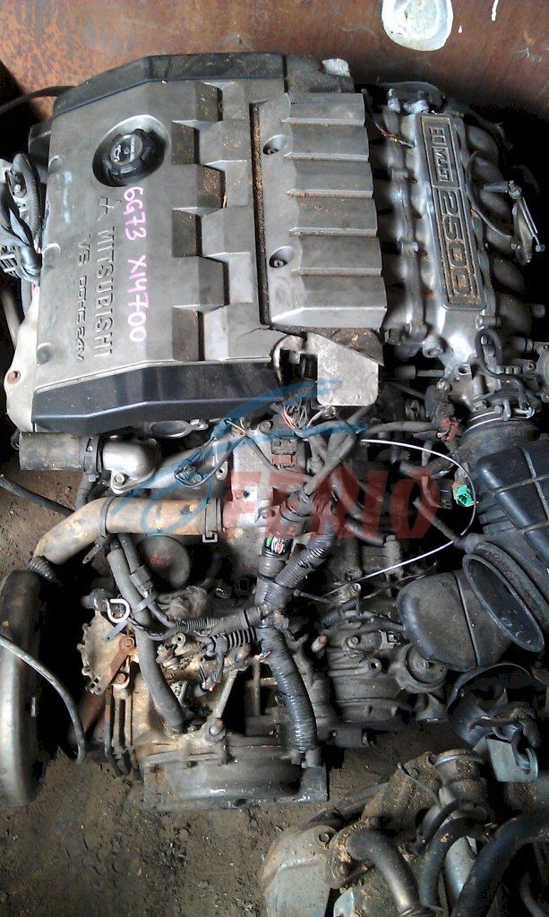 Двигатель (с навесным) для Chrysler Stratus (JA) 2.5 (6G73 161hp) FWD AT