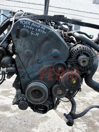 Двигатель (с навесным) для Volkswagen Passat (B5) 1.9d (AVG 110hp) FWD AT