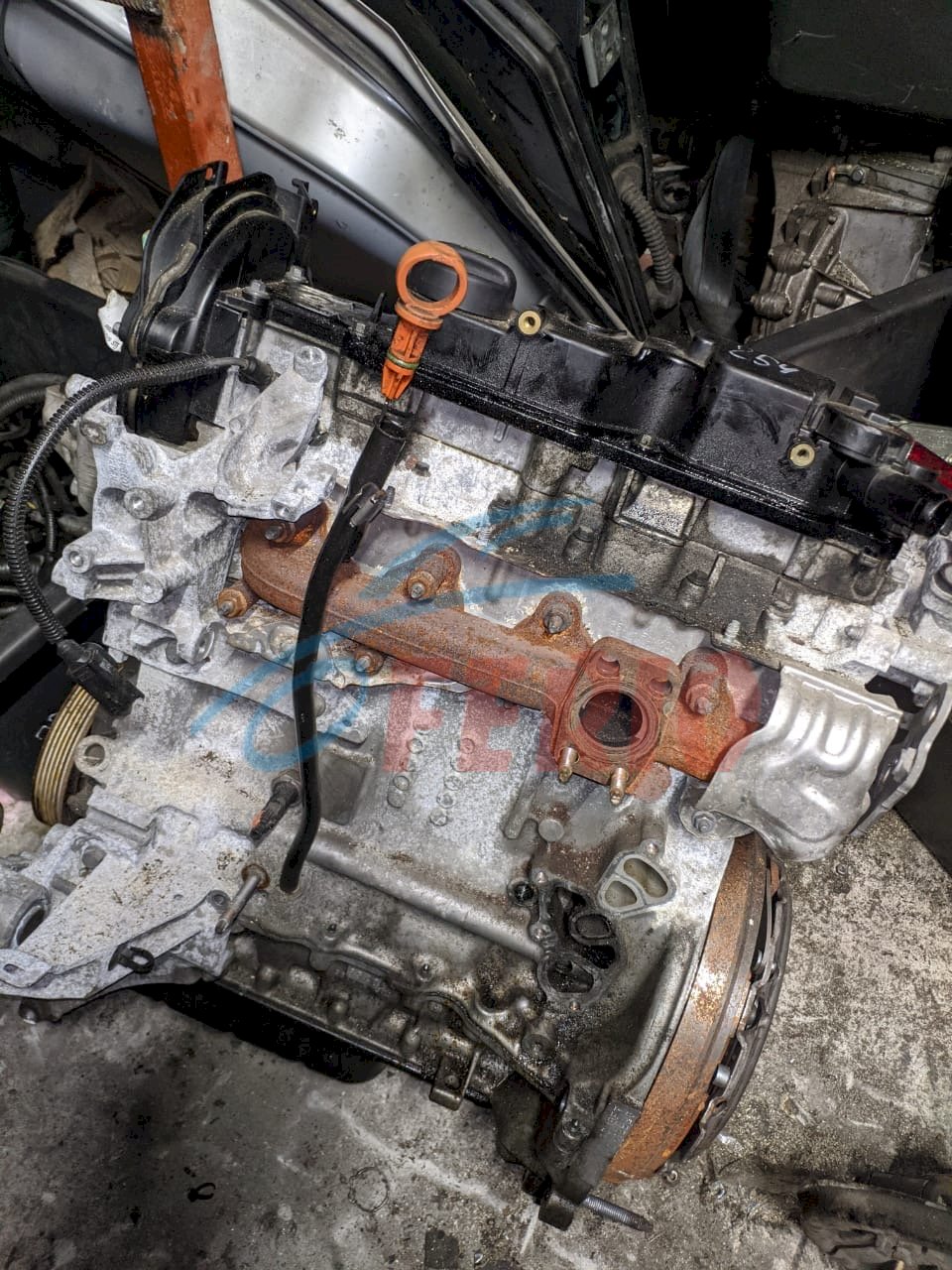 Двигатель (с навесным) для Peugeot Expert (VF3V) 2017 1.6d (DV6DUM 90hp) FWD MT