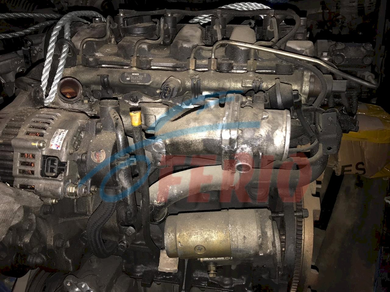 Двигатель для Hyundai Santa Fe (SM) 2.0d (D4EA 112hp) FWD AT