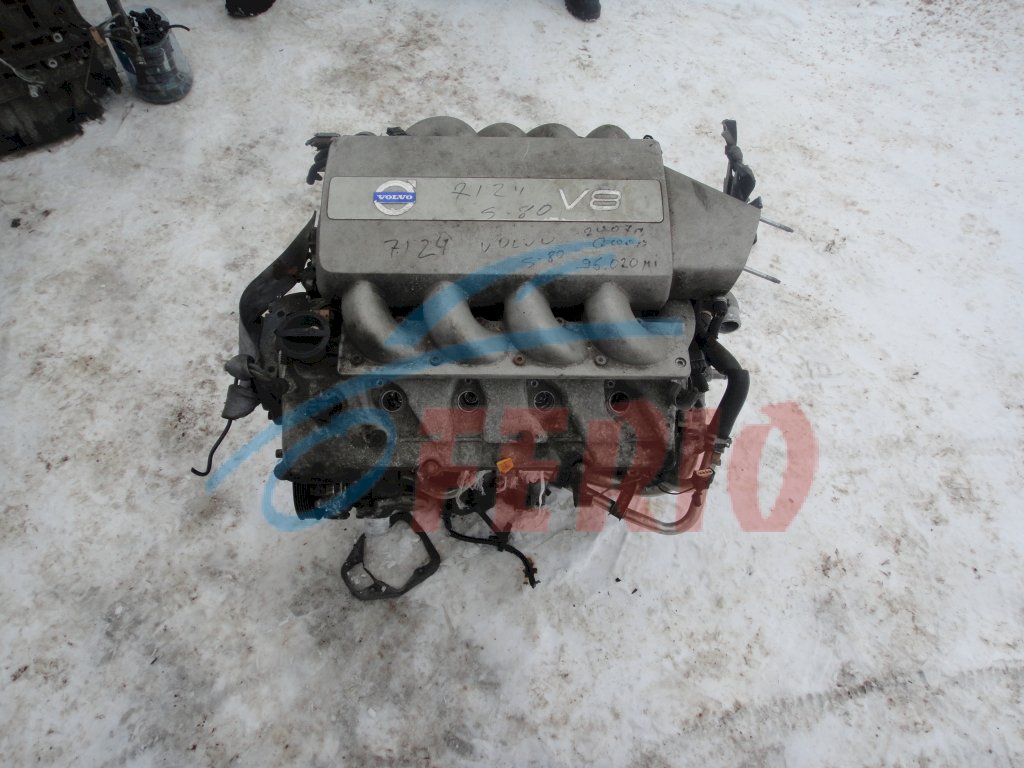 Двигатель (с навесным) для Volvo S80 (AS60) 4.4 (B8444S 315hp) 4WD AT