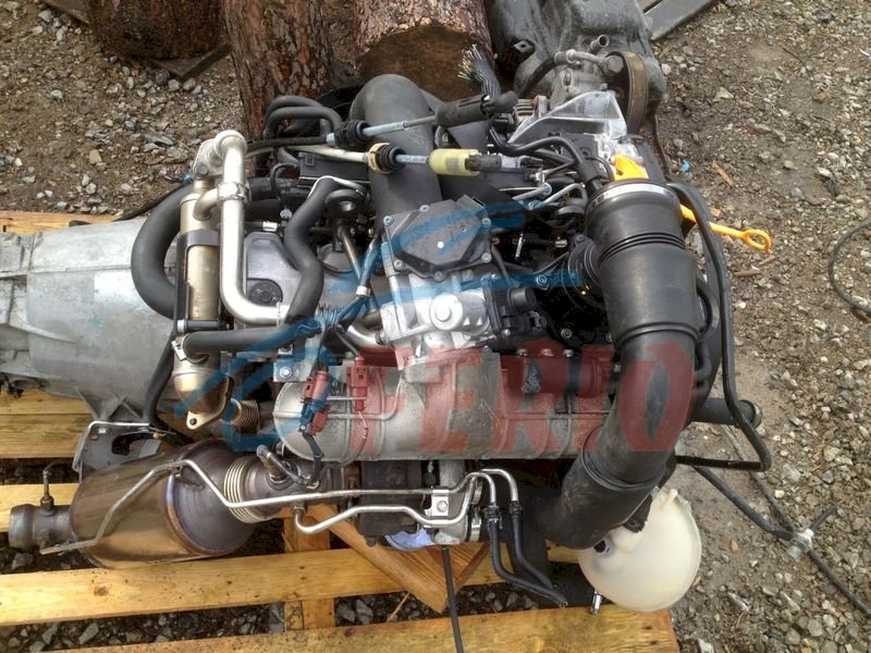 Двигатель (с навесным) для Volkswagen Crafter (35) 2.5d (BJM 163hp) RWD MT