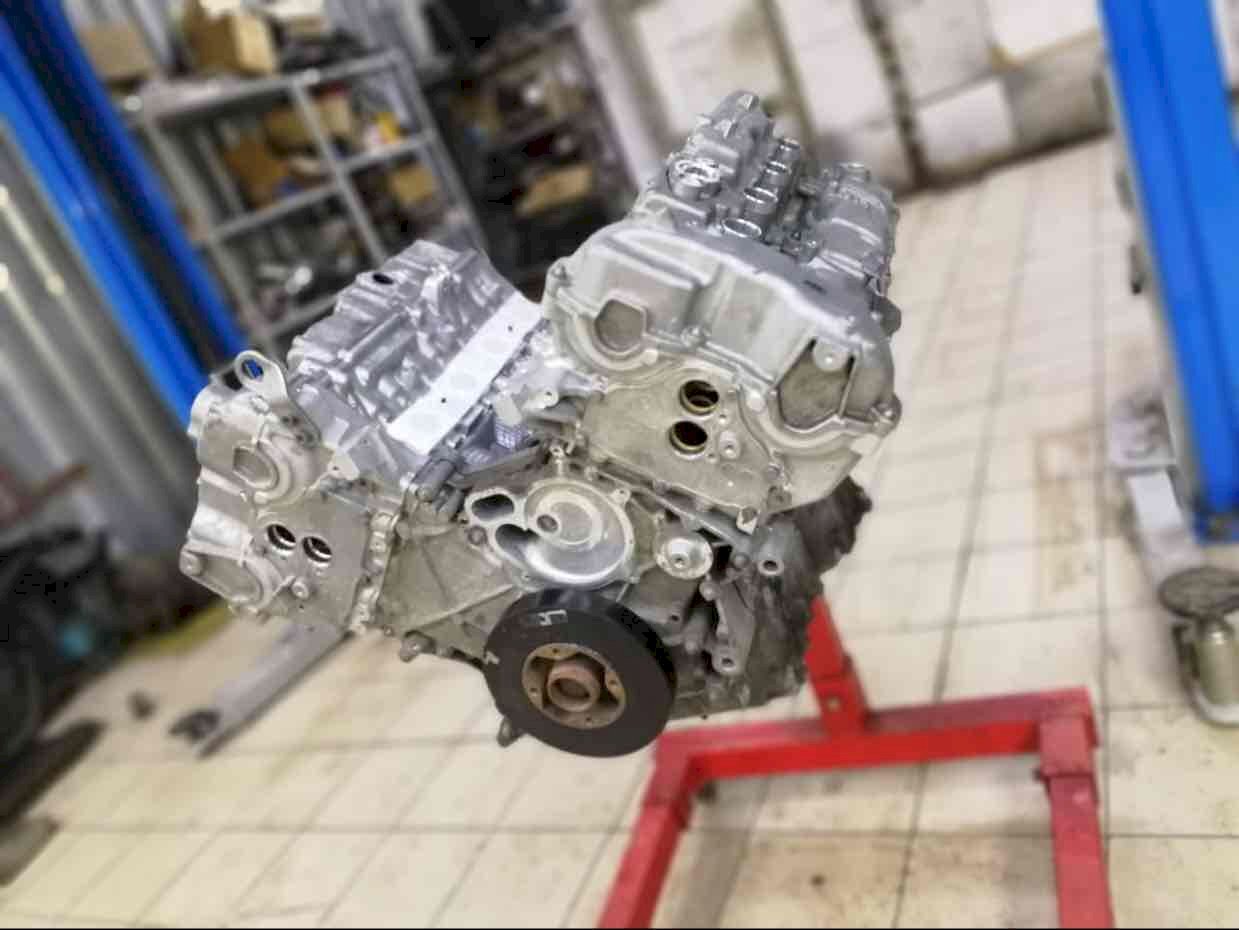 Двигатель (с навесным) для BMW 5er (F10 rest) 3.0 (N55B30 306hp) 4WD AT