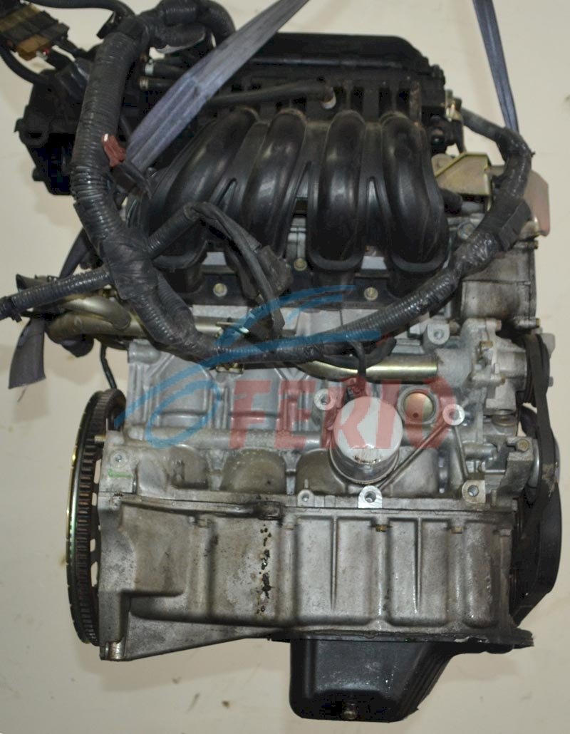 Двигатель (с навесным) для Nissan Almera (N15) 1.4 (GA14DE 87hp) FWD MT