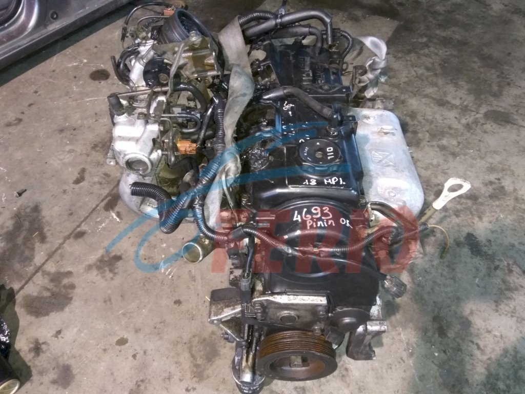 Двигатель (с навесным) для Mitsubishi Galant (E-EA1A) 1.8 (4G93 150hp) FWD MT