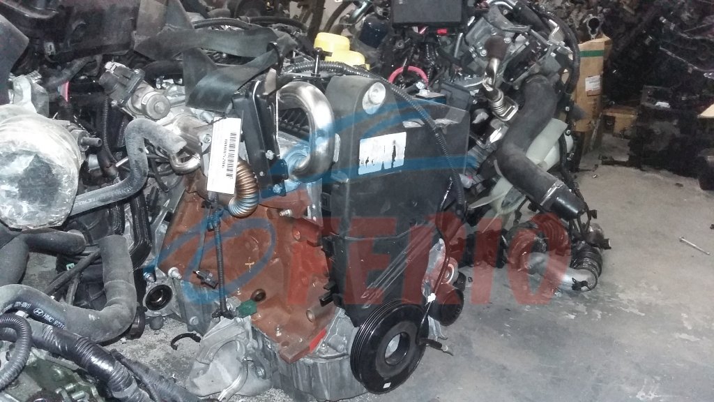 Двигатель (с навесным) для Nissan Juke (YF15) 2014 1.5d (K9K 110hp) FWD CVT