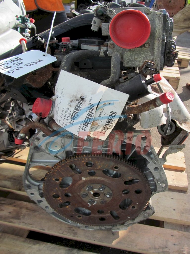 Двигатель (с навесным) для Nissan Serena (CBA-C25) 2009 2.0 (MR20DE 137hp) FWD CVT