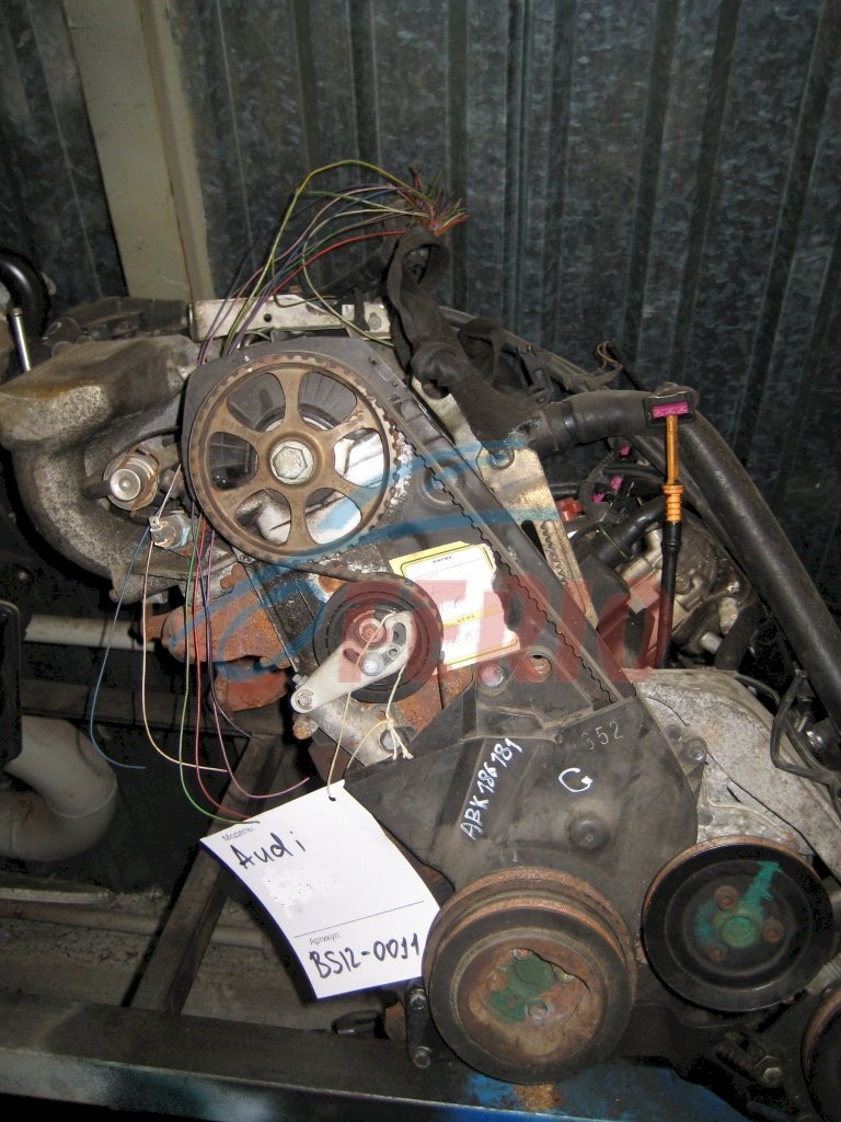 Двигатель (с навесным) для Audi 80 (8C, B4) 1994 2.0 (ABK 116hp) 4WD MT