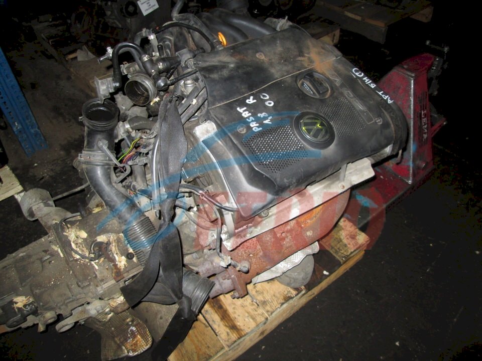 Двигатель (в сборе) для Audi A4 (8D5, B5) 1.8 (ADR 125hp) FWD MT
