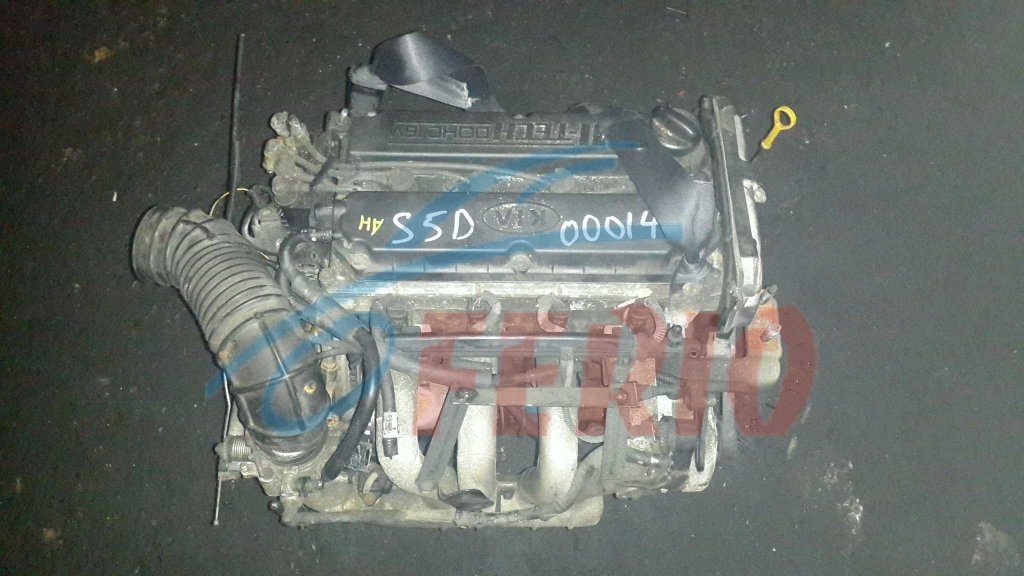 Двигатель для Kia Spectra (SD) 2010 1.6 (S6D 101hp) FWD MT