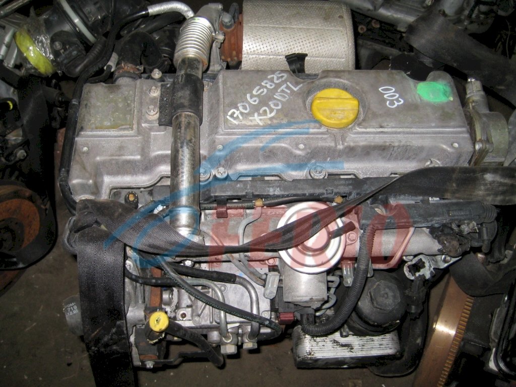 Двигатель для Opel Astra (G F69) 2.0d (X20DTL 82hp) FWD MT