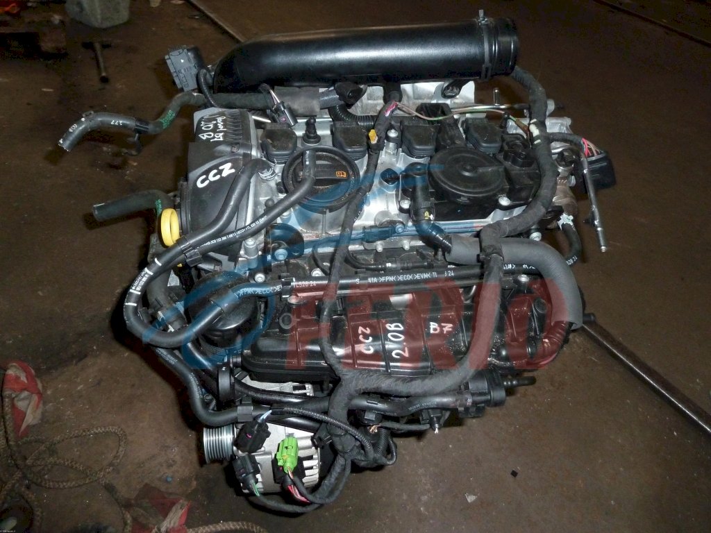 Двигатель для Volkswagen Tiguan (5N1, 5N2) 2009 2.0 (CCZA 200hp) 4WD MT