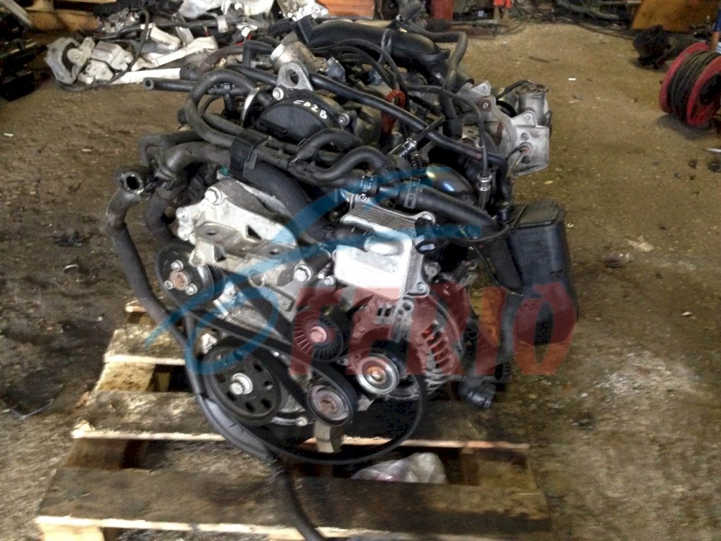 Двигатель (с навесным) для Volkswagen Polo (6R_) 2013 1.2 (CBZB 105hp) FWD MT