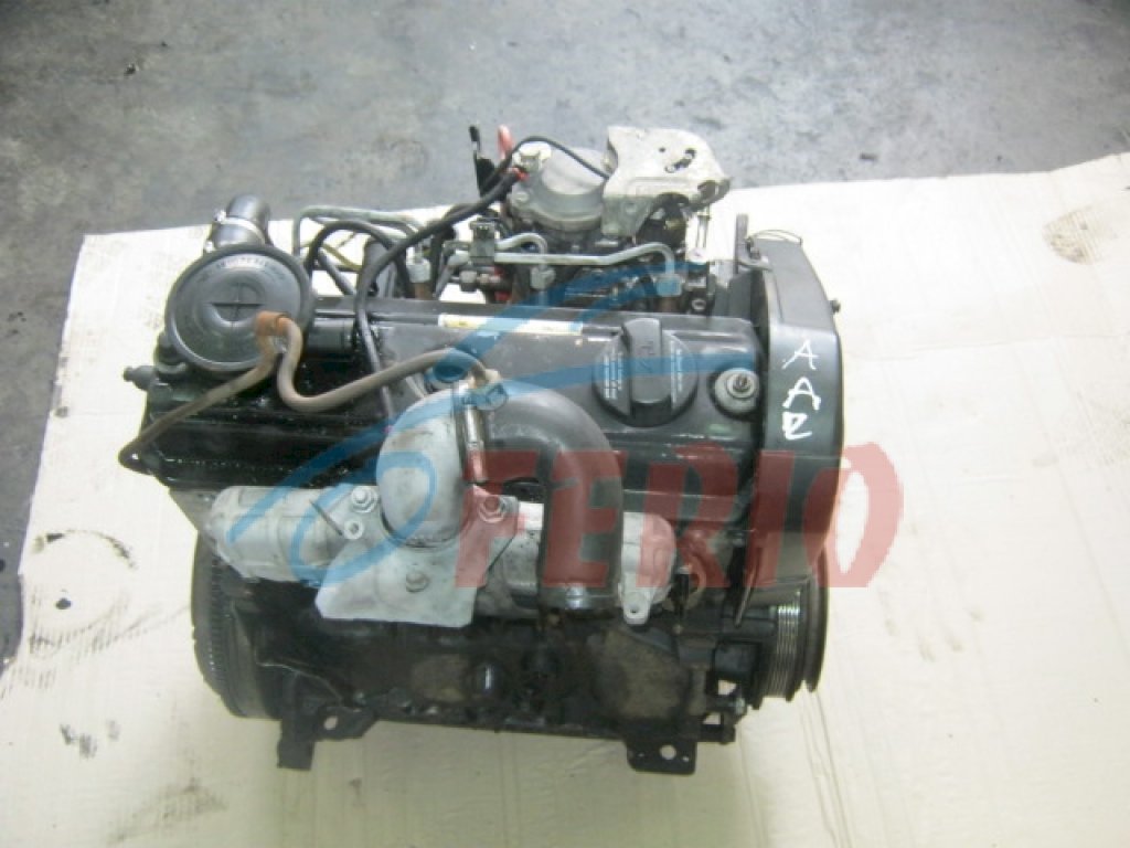 Двигатель (с навесным) для Volkswagen Golf (1H5) 1992 1.9d (AAZ 75hp) FWD MT