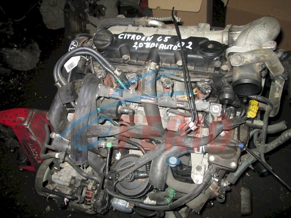 Двигатель (с навесным) для Peugeot 307 (3A/C) 2003 2.0d (DW10 90hp) FWD MT
