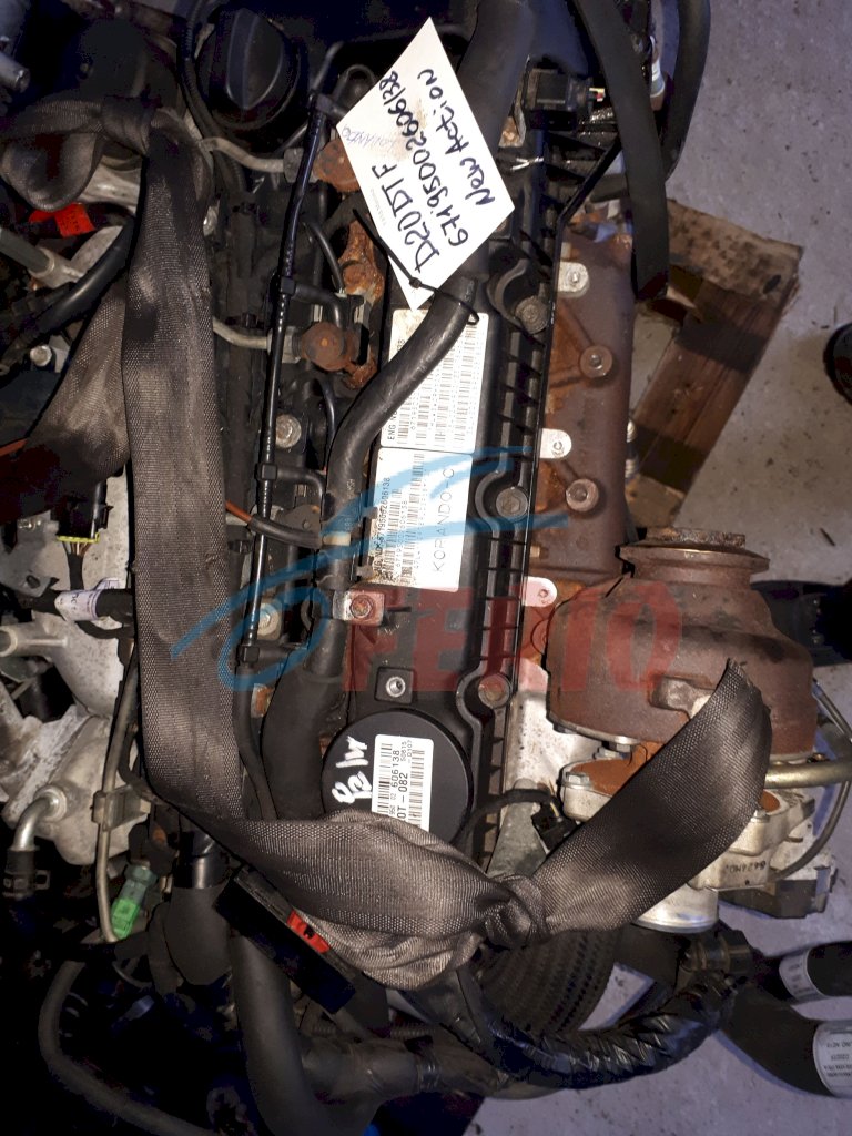 Двигатель (с навесным) для SsangYong Actyon (CK) 2014 2.0d (D20DTF 149hp) 4WD AT