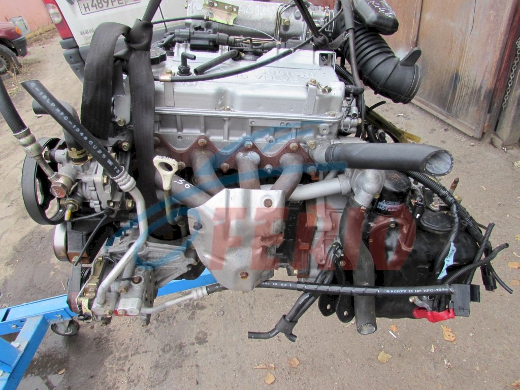 Двигатель (с навесным) для Mitsubishi Lancer (CD4W) 1.6 (4G92 113hp) 4WD MT
