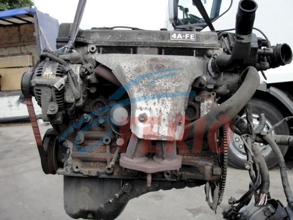 Двигатель (с навесным) для Toyota Carina E (AT190L) 1.6 (4A-FE 107hp) FWD MT