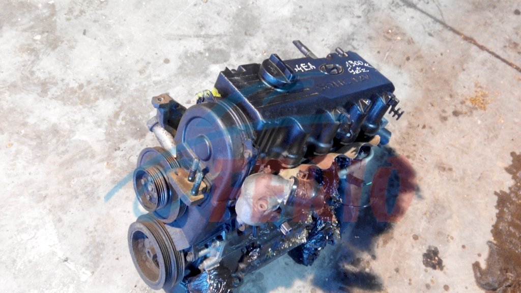 Двигатель (с навесным) для Hyundai Accent (LC) 1.3 (G4EA 91hp) FWD MT