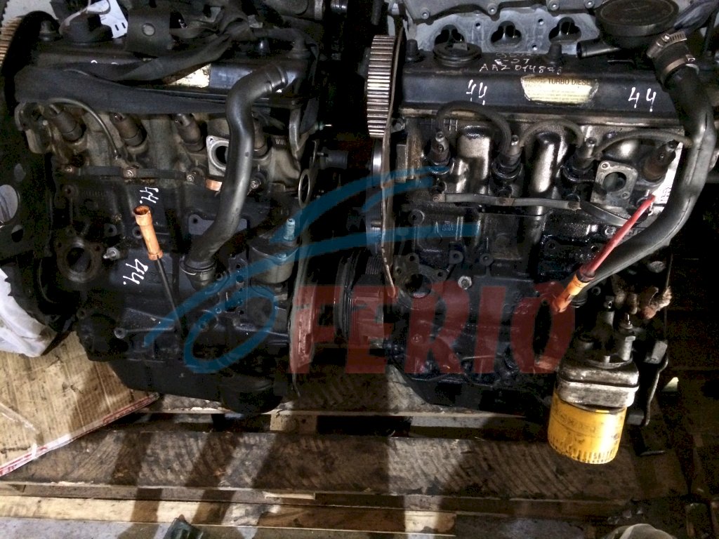 Двигатель (с навесным) для Audi 80 (8C B4) 1995 1.9d (AAZ 75hp) FWD MT