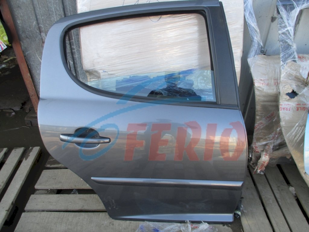 Дверь задняя правая для Peugeot 207 (WC) 2007 1.6 (TU5JP4 109hp) FWD AT