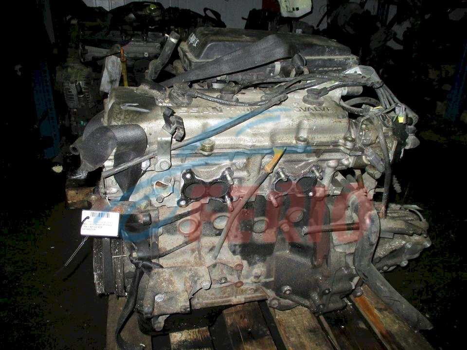 Двигатель (с навесным) для Nissan Sunny (E-EB14) 1995 1.6 (GA16DE 120hp) FWD AT